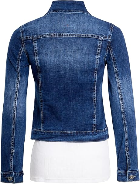 Flattering Slim Fit Mid Blue Essential