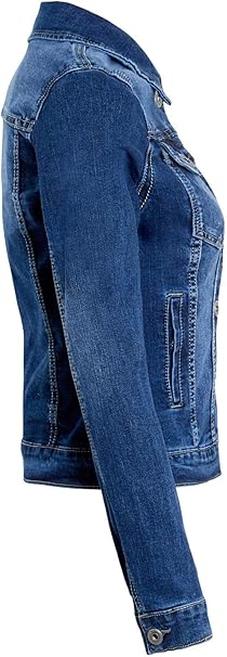 Flattering Slim Fit Mid Blue Essential
